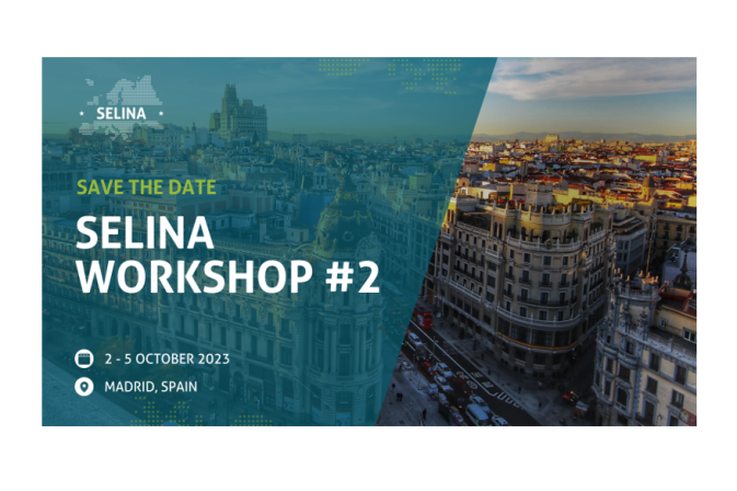 SAVE THE DATE: SELINA Workshop #2 to take place in Madrid in October