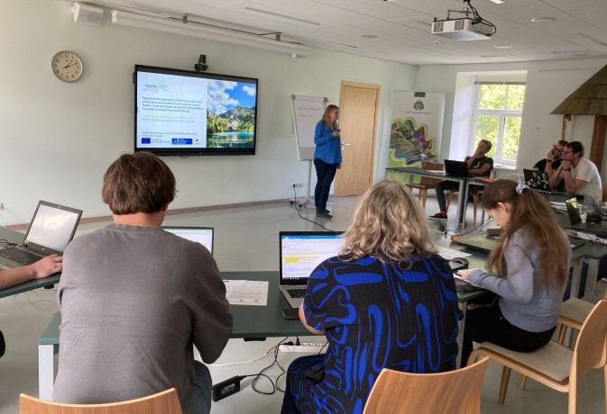 The PlanWise4Blue platform and its contribution to the SELINA Demonstration Project in Latvia