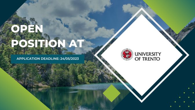 Open position at University of Trento, Italy