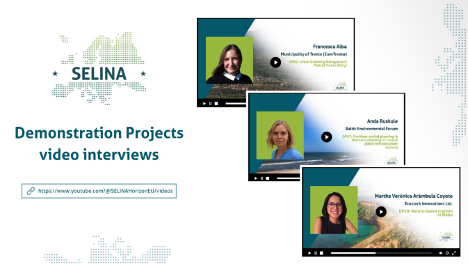 Exploring SELINA's Demonstration Projects through a debut series of video interviews