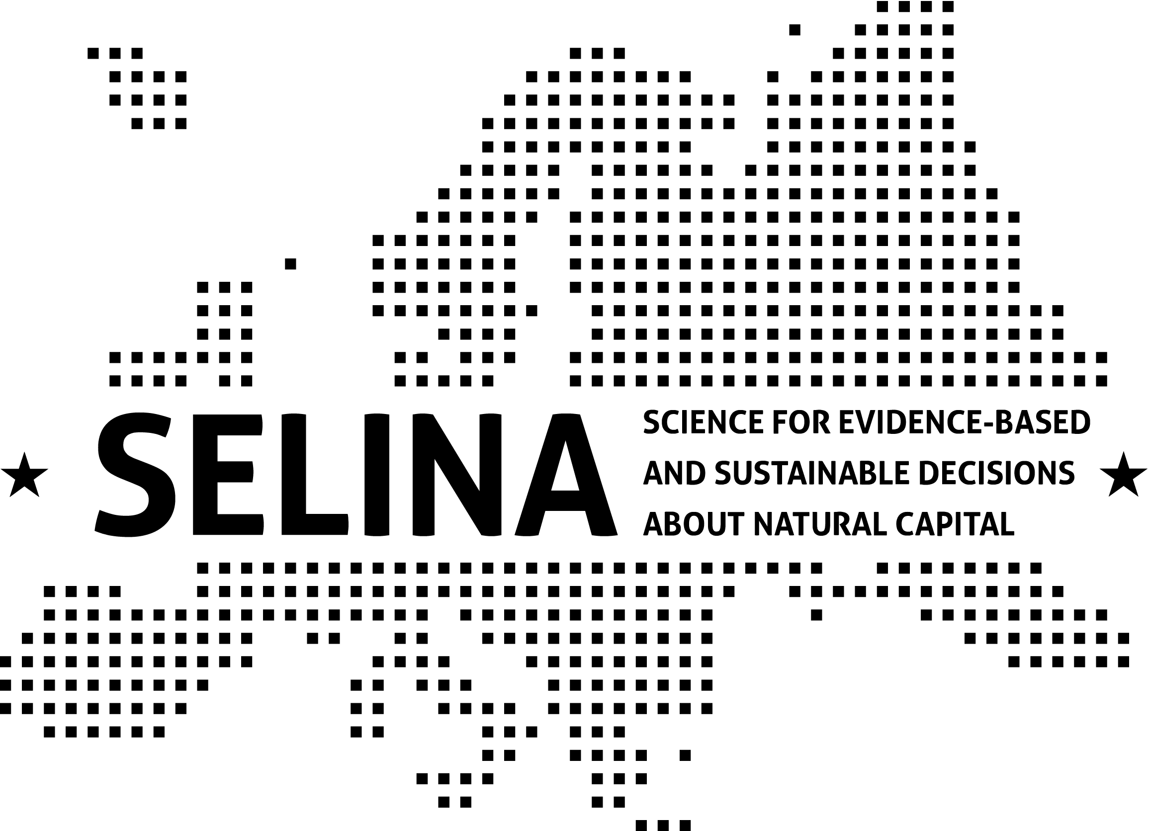 SELINA logo black (full) logo