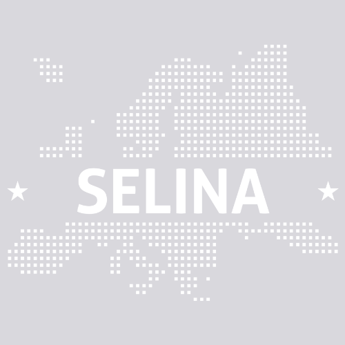 SELINA logo white (simple) logo