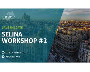 SAVE THE DATE: SELINA Workshop #2 to take place in Madrid in October