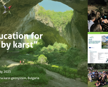 Inspired by SELINA: Secondary school students in Bulgaria map and assess ecosystem services in karst areas