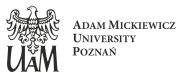 Adam Mickiewicz University (AMU) logo